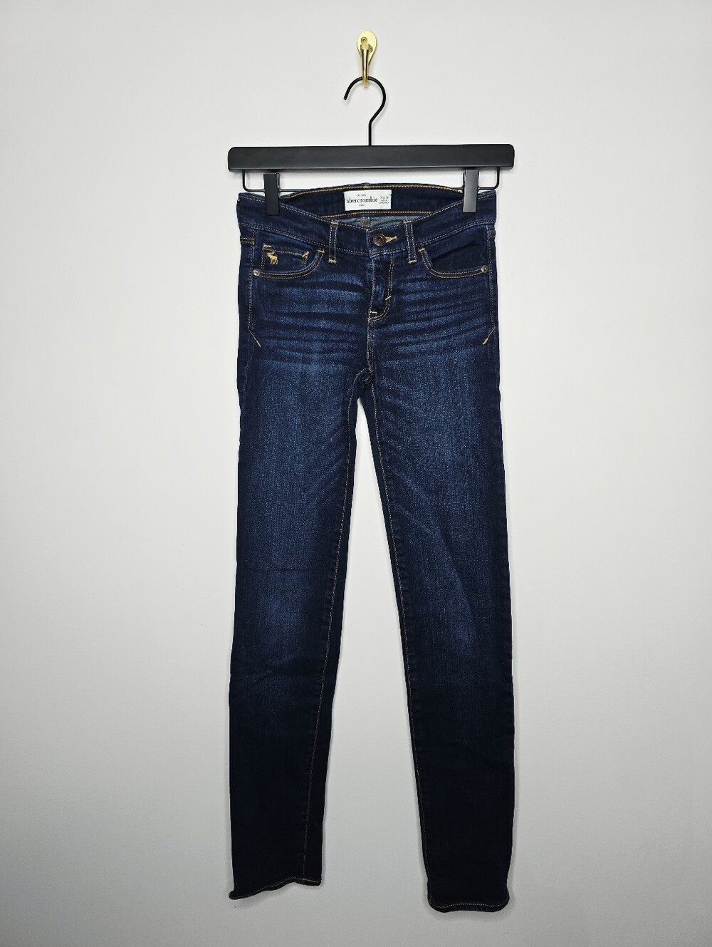 abercrombie Kids Skinny Straight Dark Wash Jeans Size 14 Slim